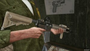 GTA 5 Weapon Mod: Colt M4A1 Sopmod Block II (Featured)