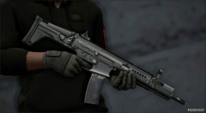 GTA 5 Weapon Mod: TAQ Eradicator from MW3 Animated (Image #2)