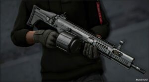 GTA 5 Weapon Mod: TAQ Eradicator from MW3 Animated (Image #3)