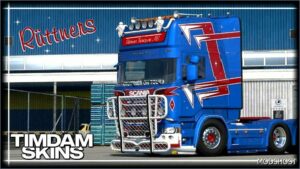 ETS2 Skin Mod: Rüttners Transport AB (Featured)