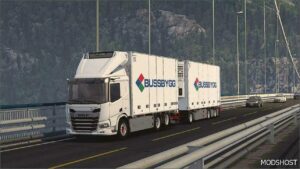 ETS2 Trailer Mod: Bussbygg by Kast V1.2 1.53 (Featured)