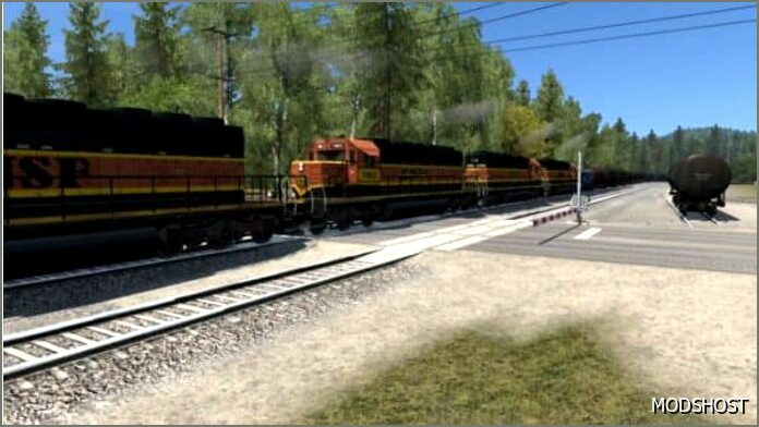 ATS Mod: Improved Loud Train Sounds (Featured)