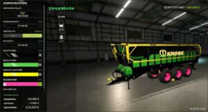 FS25 Krone Forage Mod: GX520 by Draxmods V1.0.0.1 (Image #2)