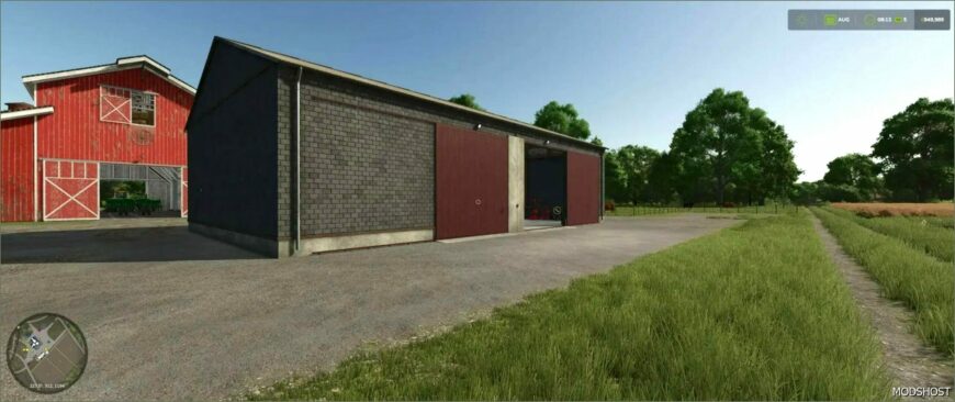 FS25 Shed Mod: Workshop in Halle (Featured)