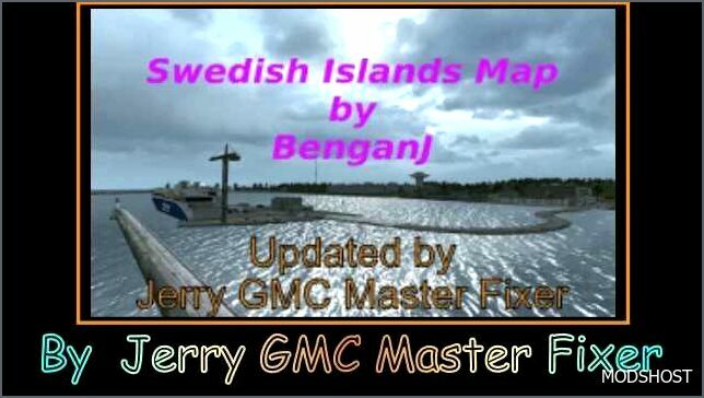 ETS2 Mod: Bengans Swedish Islands Map 1.53 (Featured)