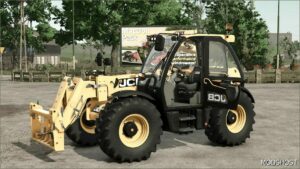 FS25 JCB Telehandler Mod: 542 70 V1.1 (Featured)