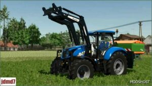 FS25 New Holland Tractor Mod: T6.180 2020 (Featured)