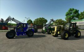 FS25 Telehandler Mod: Hirschfeld Cargo T740 (Image #2)