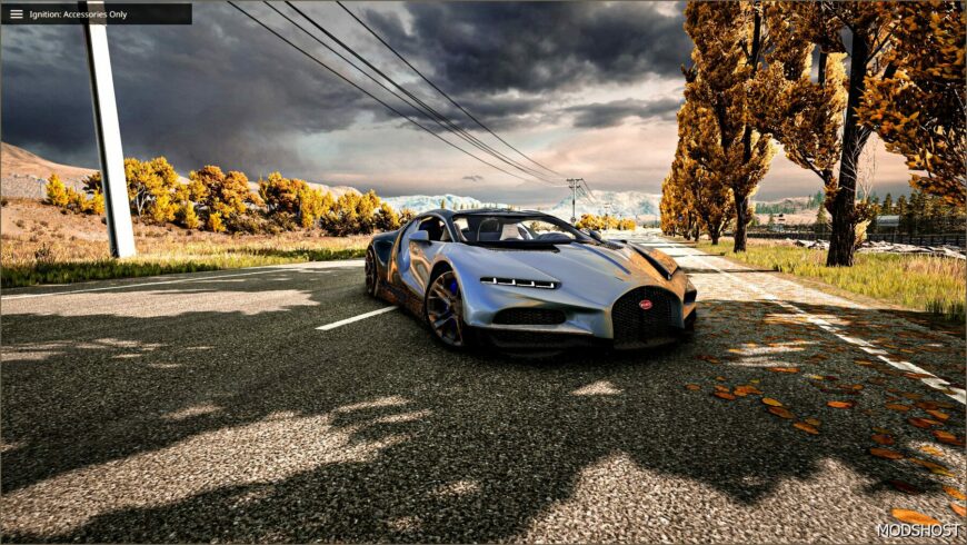 BeamNG Bugatti Car Mod: Tourbillon 0.33 (Featured)