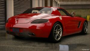 GTA 5 Mercedes-Benz Vehicle Mod: Nfshp: 2010 Mercedes Benz SLS AMG ADD on | Vehfuncsv | Template (Featured)