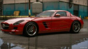 GTA 5 Mercedes-Benz Vehicle Mod: Nfshp: 2010 Mercedes Benz SLS AMG ADD on | Vehfuncsv | Template (Image #2)