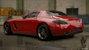 GTA 5 Mercedes-Benz Vehicle Mod: Nfshp: 2010 Mercedes Benz SLS AMG ADD on | Vehfuncsv | Template (Image #3)