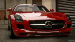 GTA 5 Mercedes-Benz Vehicle Mod: Nfshp: 2010 Mercedes Benz SLS AMG ADD on | Vehfuncsv | Template (Image #4)