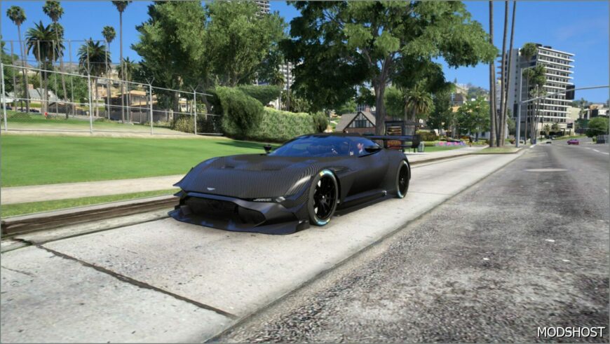 GTA 5 Aston Martin Vehicle Mod: Vulcan AMR PRO (carbon Fiber Livery) ADD ON (Featured)