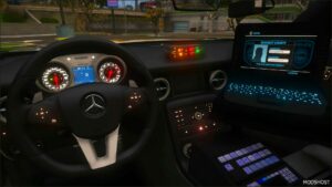 GTA 5 Mercedes-Benz Vehicle Mod: Nfshp: 2010 Mercedes Benz SLS AMG Scpd ADD-on | NON ELS | Sounds | Vehfuncsv | Template (Image #4)