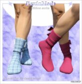 GTA 5 Player Mod: Ribbon Socks for MP Female (Image #2)