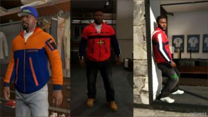 GTA 5 Player Mod: NEW Clothes Pack for Michael Franklin Trevor and MP Freemode Male addon (Image #4)