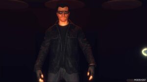 GTA 5 Player Mod: Leather Jacket for MP Male (Image #2)