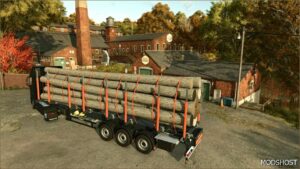 FS25 Forestry Mod: Schwarzmüller Timber Trailer Semi (Image #2)