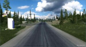 ATS ProMods Map Mod: Road Connection between Promods Canada and Alaska – North to The Future V0.3.0 (Featured)