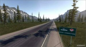 ATS ProMods Map Mod: Road Connection between Promods Canada and Alaska – North to The Future V0.3.0 (Image #3)