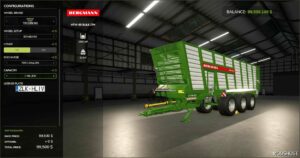 FS25 Auger Mod: Bergmann HTW 65 Bulk JTM (Featured)