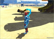 GTA 5 Player Mod: Spiderman Rizz (Image #5)