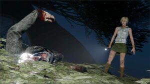 GTA 5 Player Mod: Heather (Silent Hill) ADD on PED Lods | Dead by Daylight V2.1 (Image #4)