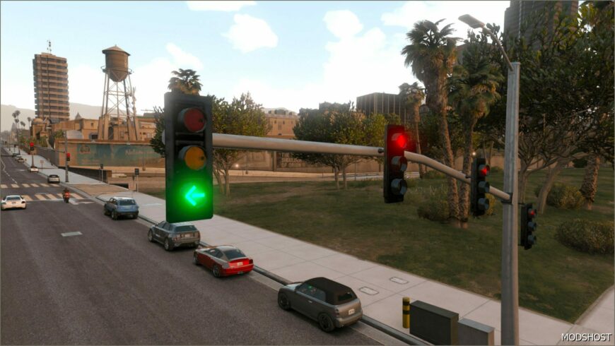 GTA 5 Mod: Realistic Calilights ADD on / Fivem V1.3 (Featured)