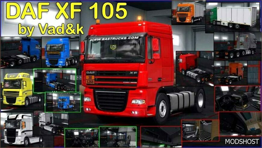 DAF XG+ 2021 V1.1.7 1.53 Euro Truck Simulator 2 Mod - ModsHost