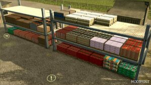 FS25 Mod: Pallet Shelf V1.0.0.1 (Image #2)