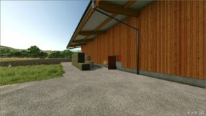 FS25 Mod: Wooden Bale Storage Shed (Image #2)