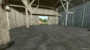 FS25 Shed Mod: Red Garage (bale Storage) (Image #2)