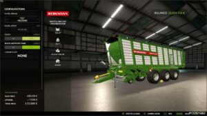 FS25 Auger Mod: Bergmann Shuttle 490 70.500L V1.0.0.2 (Image #2)