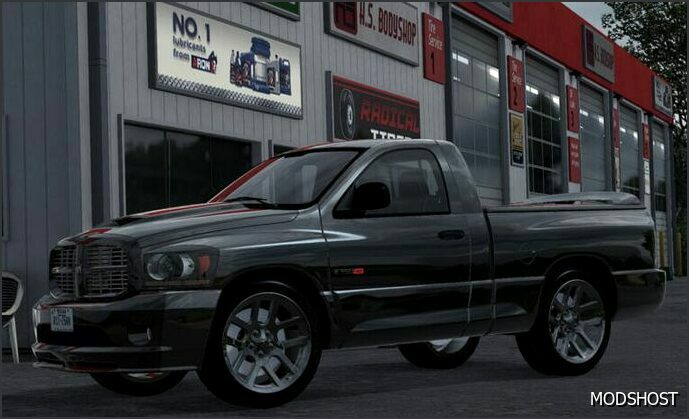 ATS Pickup Car Mod: Dodge RAM SRT 10 2006 V3.8 1.53 (Featured)