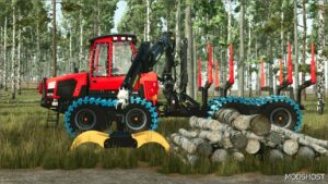 FS25 Komatsu Forestry Mod: 875 Loadflex V1.0.0.2 (Image #3)