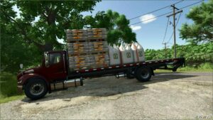 FS25 Freightliner Trailer Mod: M2 Stakebed Autoload (Image #6)