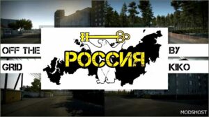 ETS2 Russia Map Mod: off The Grid Russia V2.3 1.53 (Featured)