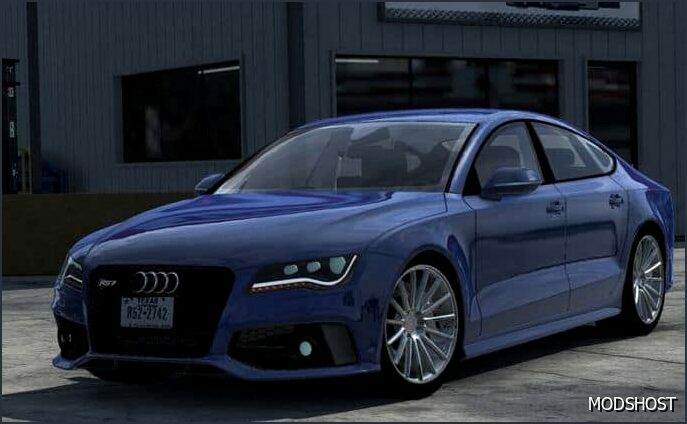 ATS Audi Car Mod: RS7 Sportback 2013 4G8 V4.8 (Featured)