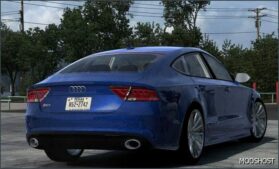 ATS Audi Car Mod: RS7 Sportback 2013 4G8 V4.8 (Image #5)