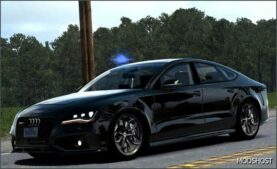 ATS Audi Car Mod: RS7 Sportback 2013 4G8 V4.8 (Image #9)