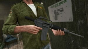 GTA 5 Mod: M231 Firing Port Weapon (Featured)