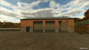 FS25 Mod: Wooden Cladded Machine Shed (Image #2)