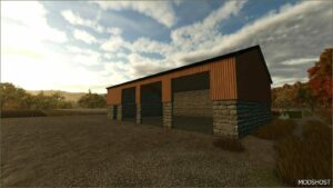 FS25 Mod: Wooden Cladded Machine Shed (Image #3)