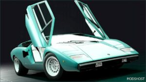 BeamNG Lamborghini Car Mod: Countach V1.4.6 0.34 (Featured)