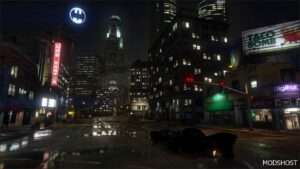 GTA 5 Mod: BAT Signal Moons (Image #5)