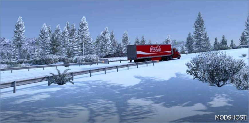 ATS Winter Mod: Frosty Winter Weather Mod V5.3 (Featured)