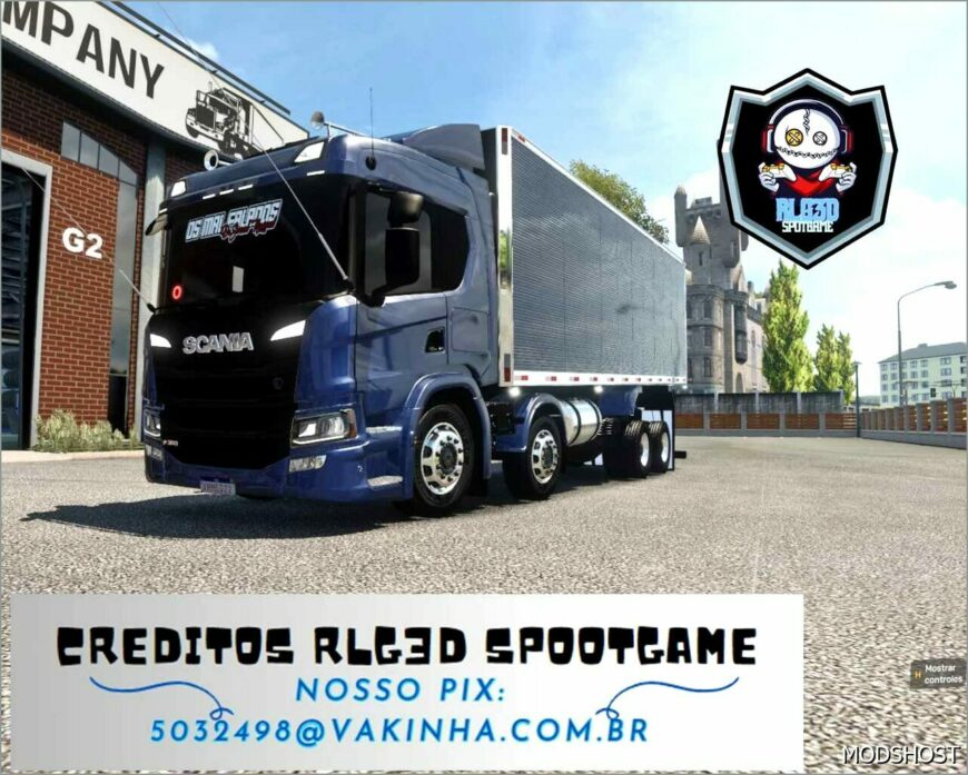 ETS2 Scania Truck Mod: P360 1.53 (Featured)