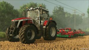 FS25 Massey Ferguson Tractor Mod: 8S V1.0.0.2 (Image #4)