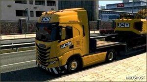 ETS2 Iveco Mod: JCB Iveco S WAY Skin (Featured)